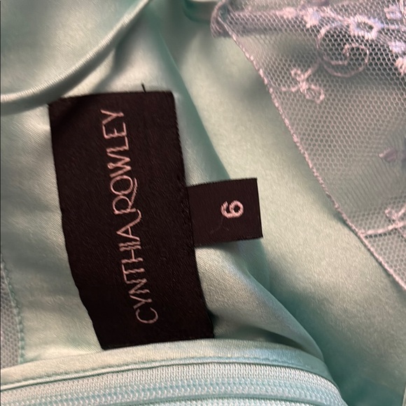 CYNTHIA ROWLEY NWOT Mint Green Midi Dress - Picture 4 of 8